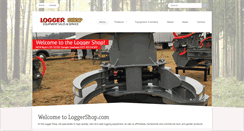 Desktop Screenshot of loggershop.com